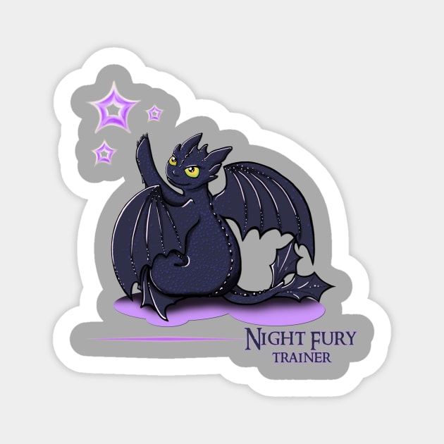 Night Fury Sticker by Rhaenys